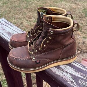 Keen Liberty 6” Moc Toe Work Boot, 10.5